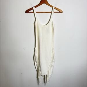 chinese dress ladies Eco Marciano White Emma Sweater Midi Dress
